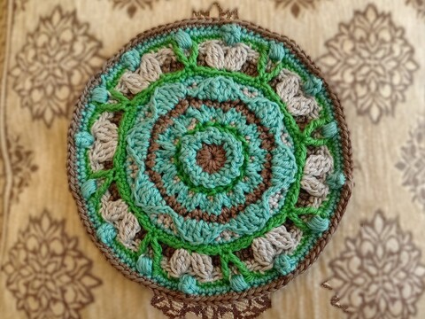 Häkelanleitung Mandala Meravigliosa Primavera