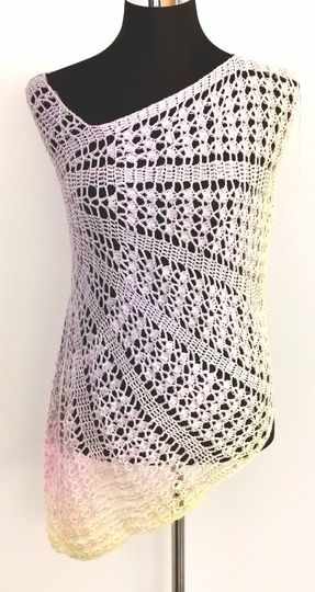 Tunika/Shirt/Kleid Soft Sunbeam, Häkelanleitung