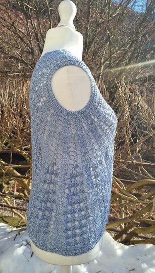Tunika/Shirt/Kleid Soft Sunbeam, Häkelanleitung