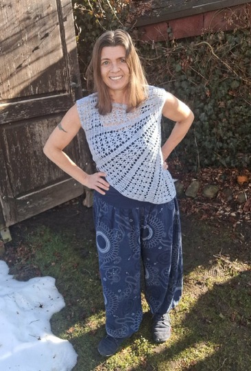 Tunika/Shirt/Kleid Soft Sunbeam, Häkelanleitung