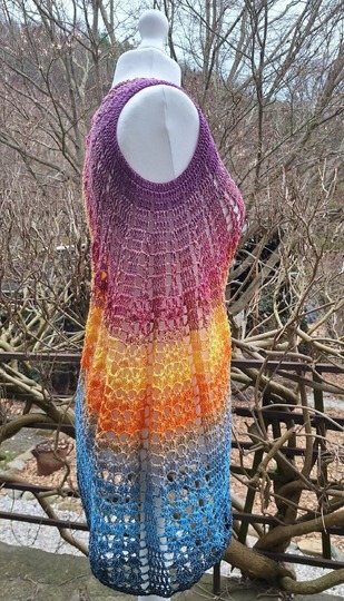Tunika/Shirt/Kleid Soft Sunbeam, Häkelanleitung