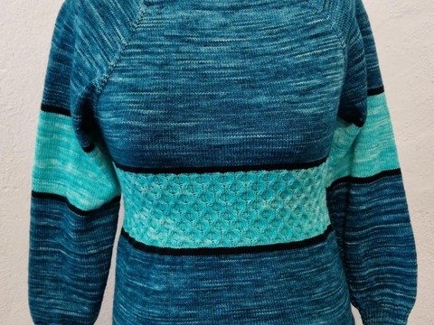 Wollbluse des Meeres