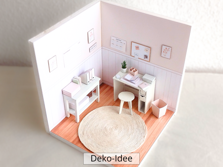 Miniaturzimmer 1:12 – Roombox zum Selberbauen