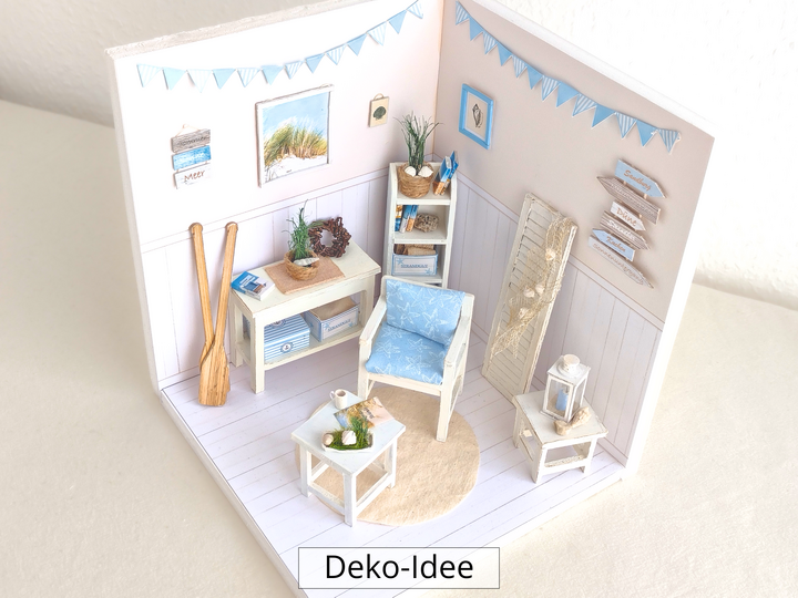 Miniaturzimmer 1:12 – Roombox zum Selberbauen