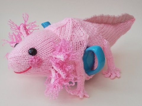 TeaCosyFolk's Axolotl Tea Cosy Knitting Pattern