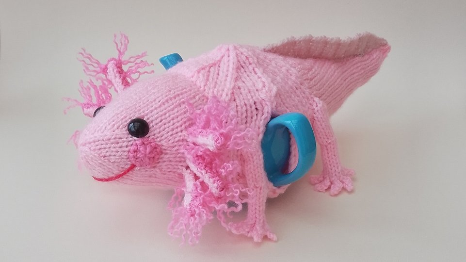 TeaCosyFolk's Axolotl Tea Cosy Knitting Pattern