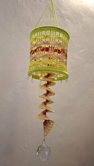 Häkelanleitung Lampion "squirl"