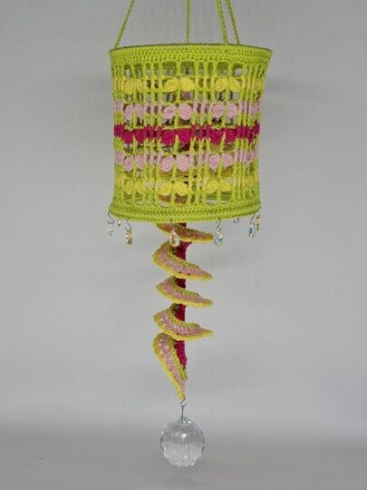 Häkelanleitung Lampion "squirl"