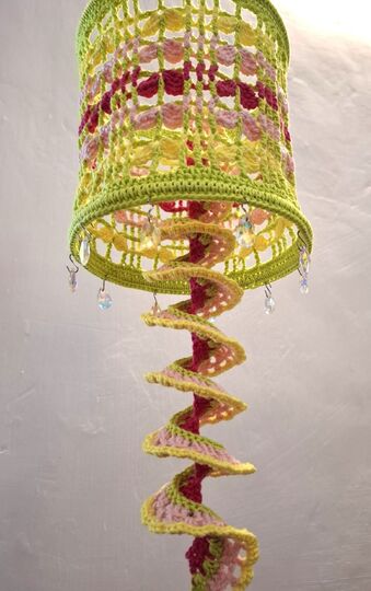 Häkelanleitung Lampion "squirl"