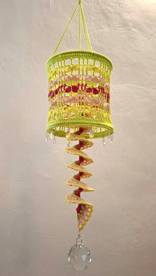 Häkelanleitung Lampion "squirl"