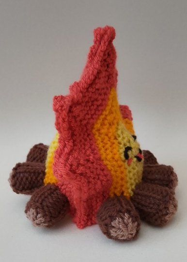 TeaCosyFolk's Summer Campfire Chocolate Orange Cosy Knitting Pattern