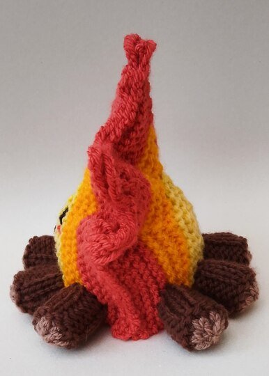 TeaCosyFolk's Summer Campfire Chocolate Orange Cosy Knitting Pattern