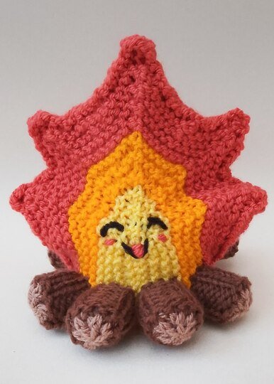 TeaCosyFolk's Summer Campfire Chocolate Orange Cosy Knitting Pattern