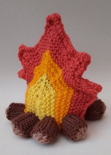 TeaCosyFolk's Summer Campfire Chocolate Orange Cosy Knitting Pattern