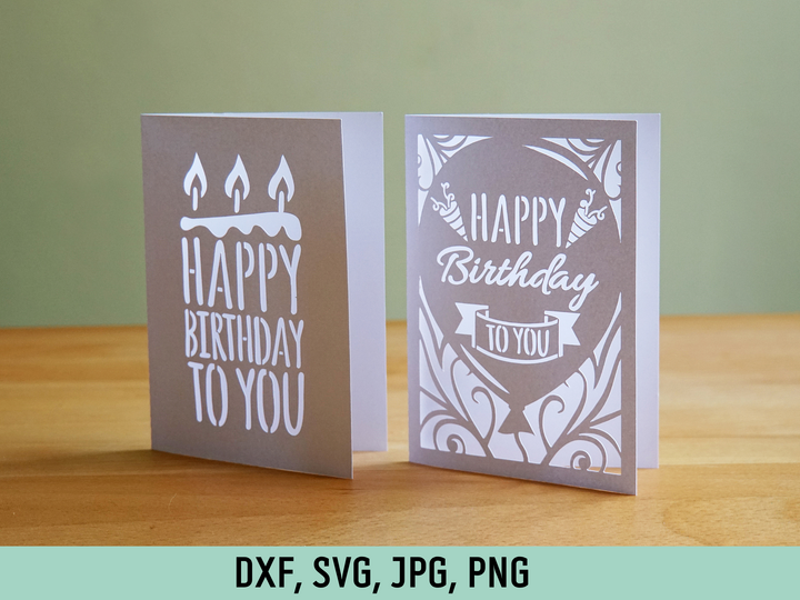 Birthday Card Cutting File