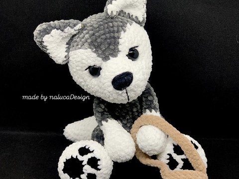 Husky häkeln Anleitung Deutsch | Husky Amigurumi | Hund häkeln |Wolf häkeln