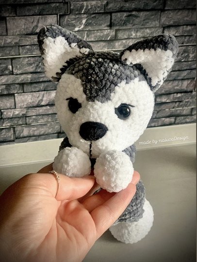 Husky häkeln Anleitung Deutsch | Husky Amigurumi | Hund häkeln |Wolf häkeln