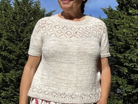 Anleitung Rosalinde Pulli