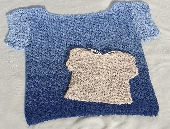 Häkelanleitung Sommer-Top „Lace-Romantik" Sommershirt im Spiral-Flow