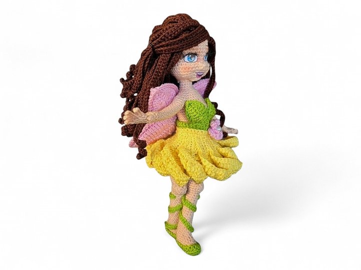Crochet Pattern: Floralyla, the Little Flower Fairy