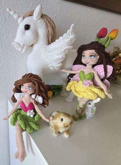 Crochet Pattern: Floralyla, the Little Flower Fairy