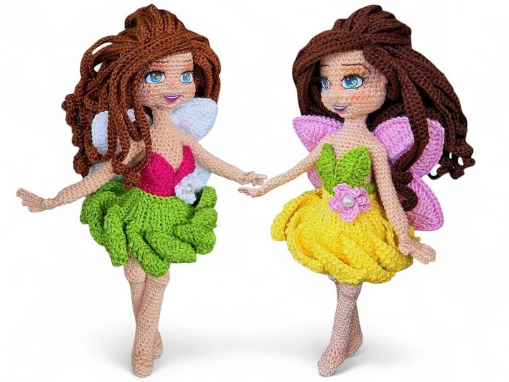 Crochet Pattern: Floralyla, the Little Flower Fairy