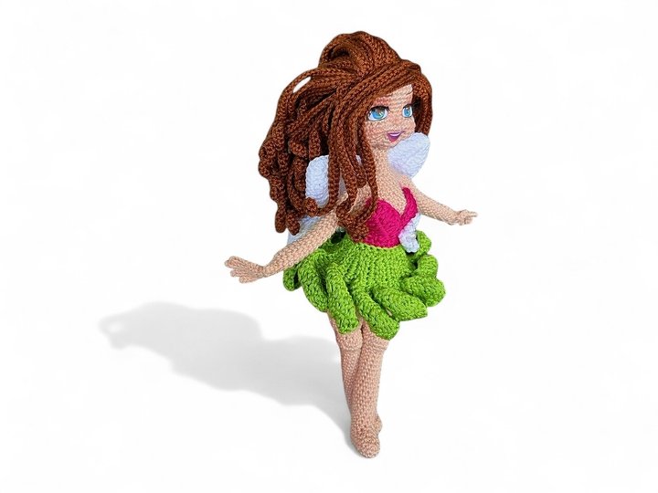 Crochet Pattern: Floralyla, the Little Flower Fairy