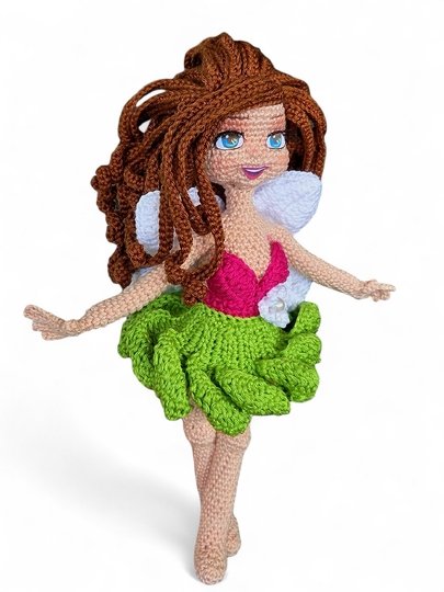 Crochet Pattern: Floralyla, the Little Flower Fairy
