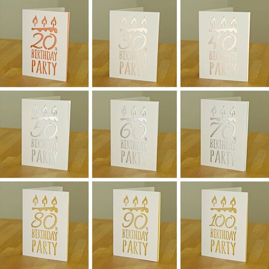 Karte Einladung zum Geburtstag Rund Plotterdatei