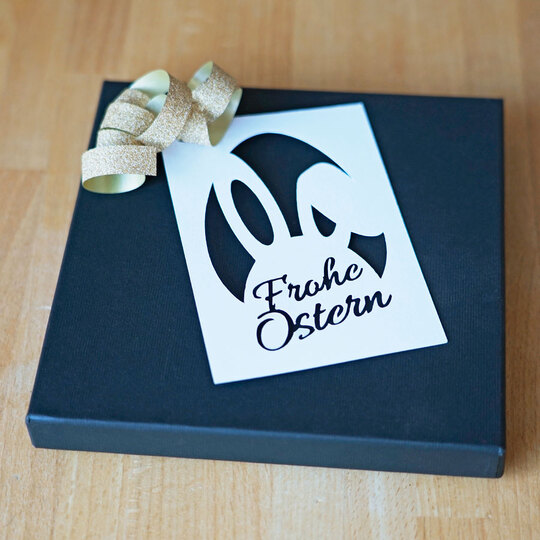 "Happy Easter" Card Cutting File