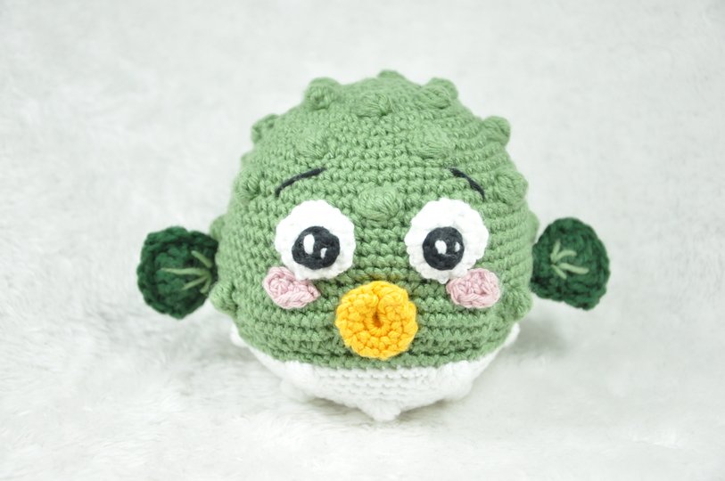 CRochet Pattern adorable Pufferfish