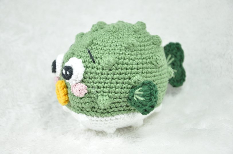 CRochet Pattern adorable Pufferfish