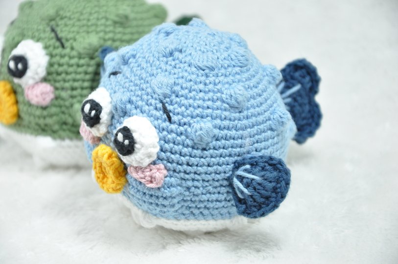 CRochet Pattern adorable Pufferfish