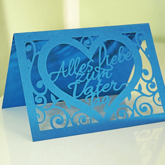 Father's Day Card Cutting File