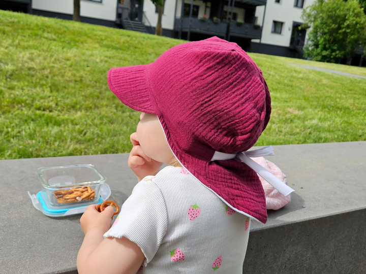 Schnittmuster Mitwachsende Sommermütze „Sonnenglück“