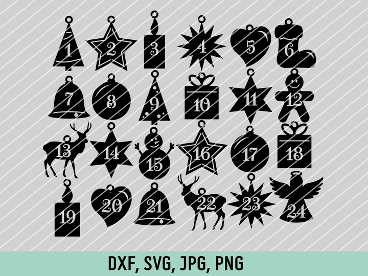 Adventskalender Plotterdatei