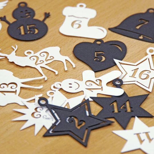 Advent Calendar Cutting File