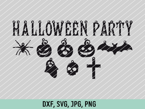 Halloween Girlande Plotterdatei