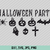 Halloween Girlande Plotterdatei