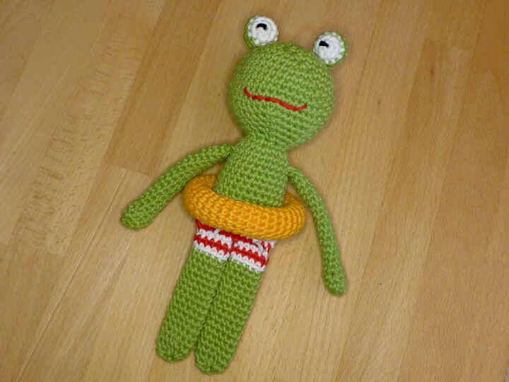 Häkelanleitung Schlenkertiere Hund, Katze, Frosch, Kuscheltier, Spielzeug