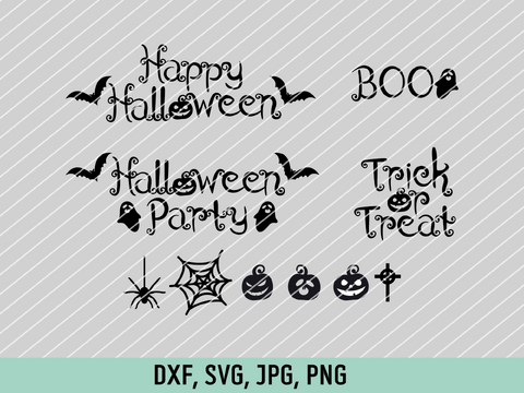 Halloween Plotterdatei