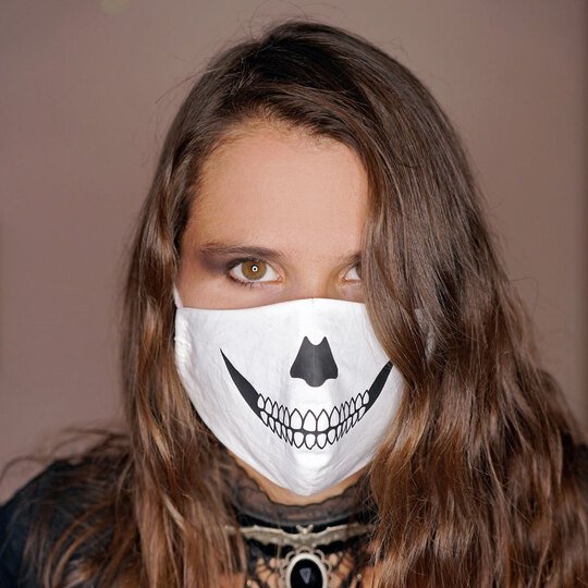 Halloween Münder Maske Plotterdatei