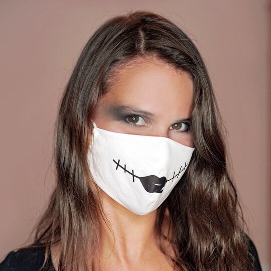 Halloween Münder Maske Plotterdatei