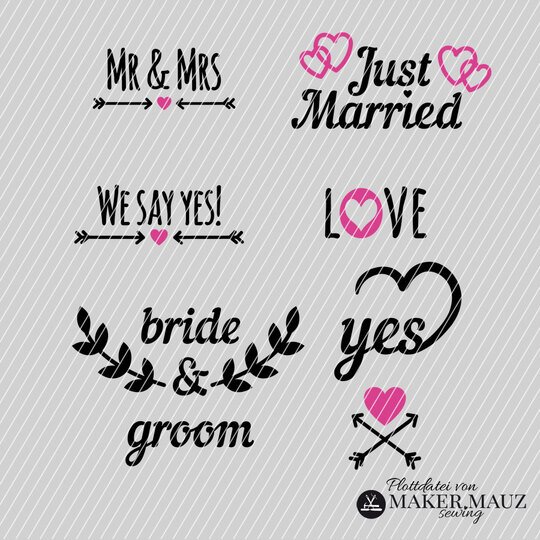 Wedding Cutting File