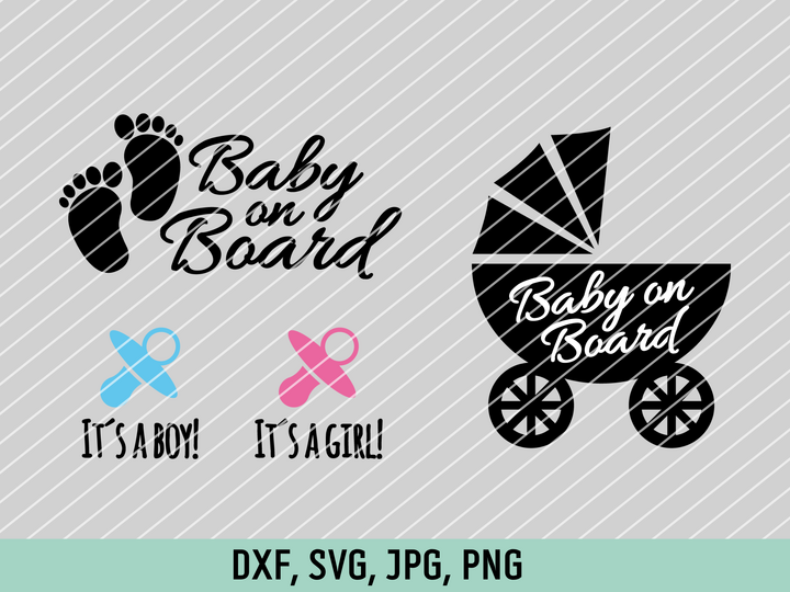 "Baby" Cutting File Set