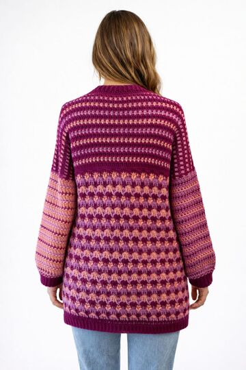 Häkelanleitung Jacke Rosengarten