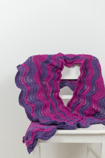 Hills of the Alsace shawl stole wrap