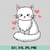 Katze Meow Plotterdatei