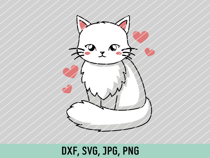 Katze Meow Plotterdatei