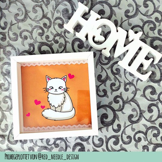 Katze Meow Plotterdatei